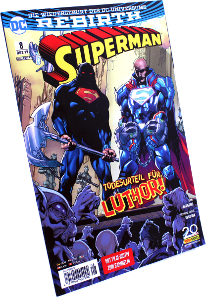 Superman Comic (Rebirth 2017) Nr. 8: Todesurteil für Luthor! von Panini